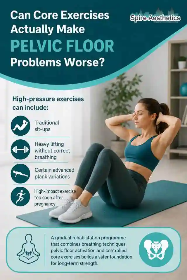 Can Strengthening Your Core Alone Actually Make Pelvic Floor Problems Worse Nottingham?
